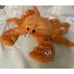 Vintage TY Beanie Baby Crab Digger Orange Hang Tag 1999 Collectible Stuffed