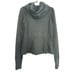 Prairie Underground Green Short Cloak Zip-Up Hoodie - size Small