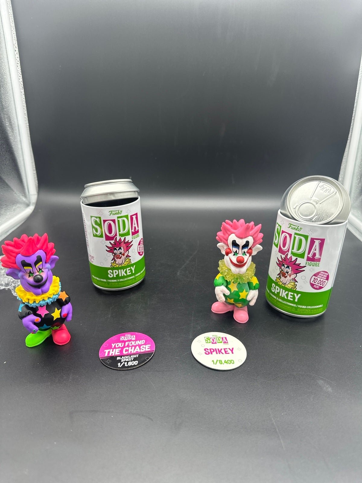 Funko Soda Chase and Common Killer Klowns From Outer Space Spikey