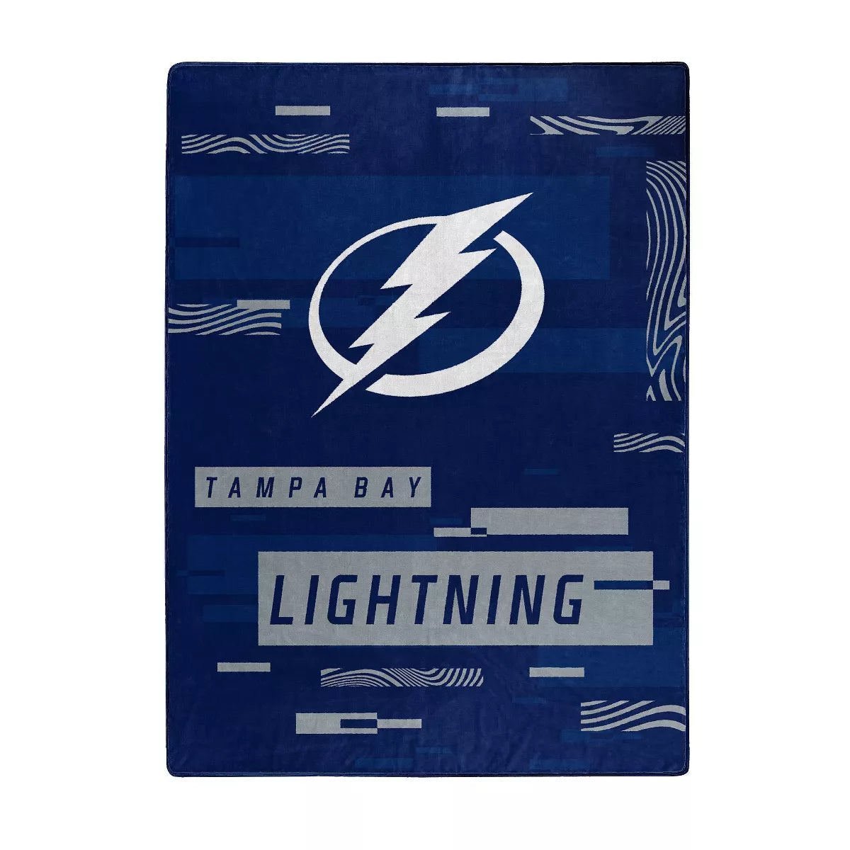 NHL Tampa Bay Lightning 60 x 80 Digitize Raschel Throw Blanket