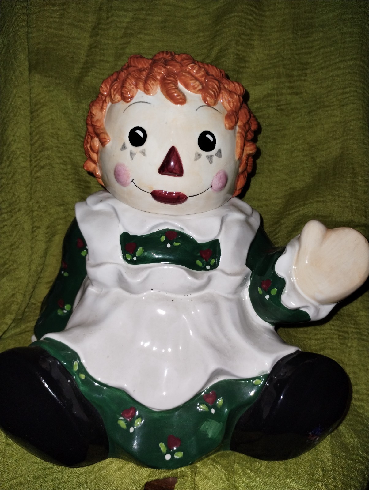 1998 Raggedy Ann Cookie Jar