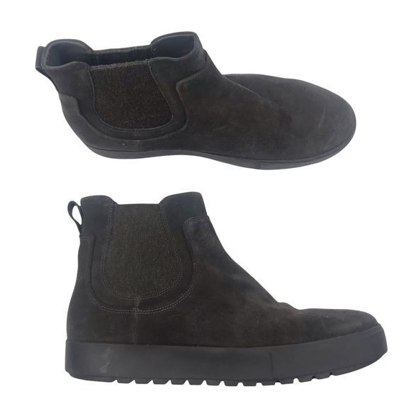 Vince Brown Water Repellent Chelsea Boots