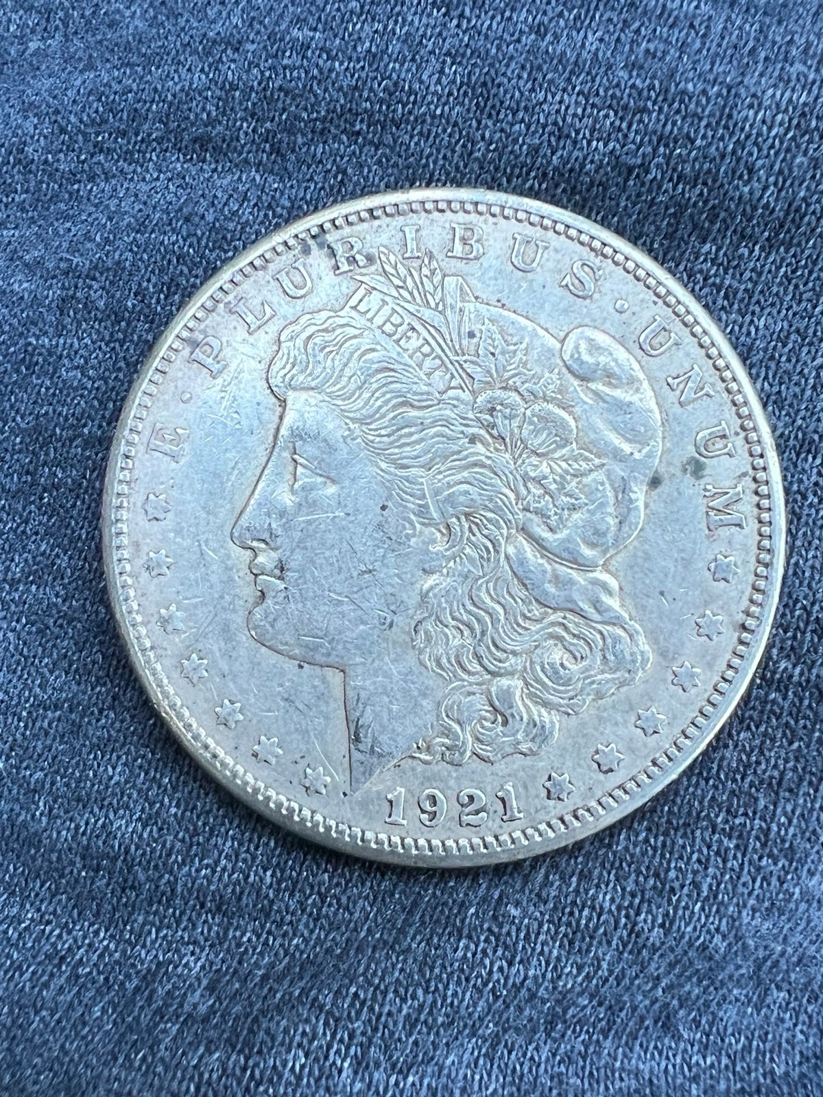 1921 Morgan Silver Dollar