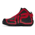 Women’s FILA-LEATHER RED/BLACK ATHLETIC LACE-UP-HI-TOP-LOGO-SNEAKER/5.5/US