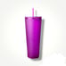 Starbucks Soft Touch Purple Frosted Tumbler