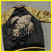 Sukajan Souvenir Jacket Yokosuka Jumper Reversible Black Gold M