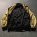Sukajan Souvenir Jacket Yokosuka Jumper Reversible Black Gold M