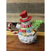 Home Interiors Friendly Snowman Ceramic Teapot 9” Tall