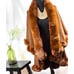 BROWN Cape Kozy Chic Faux Fur DOUBLE LAYER Cape Luxurious Style and Comfort