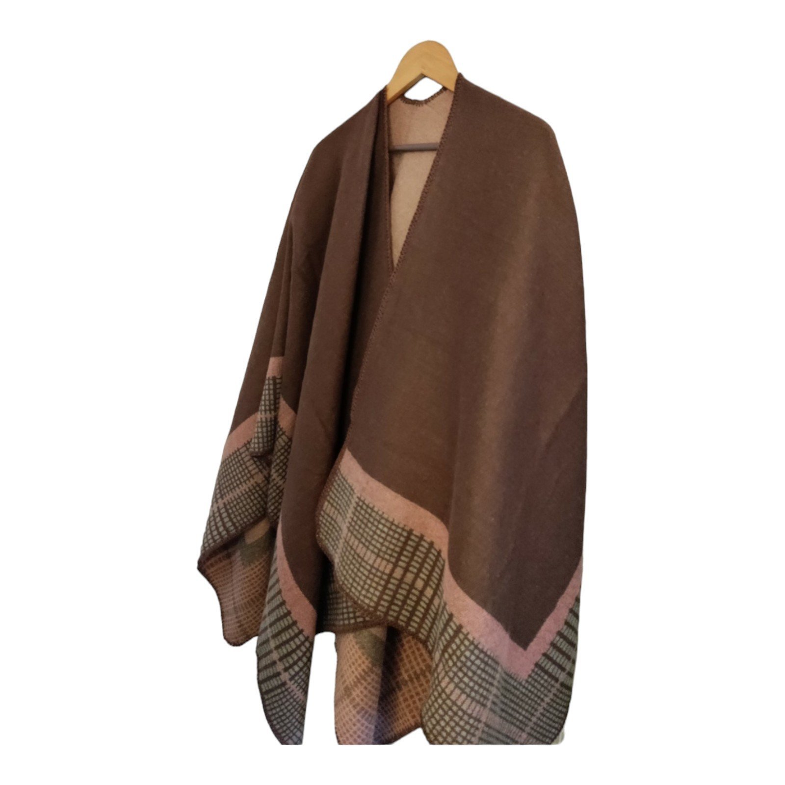 Winter Women's Poncho Shawl wraps Sweater Cape Coat Big New