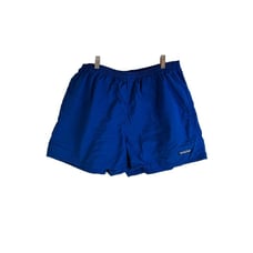 Vintage 90s Patagonia Mens Large Nylon Spell Out Above the Knee Shorts