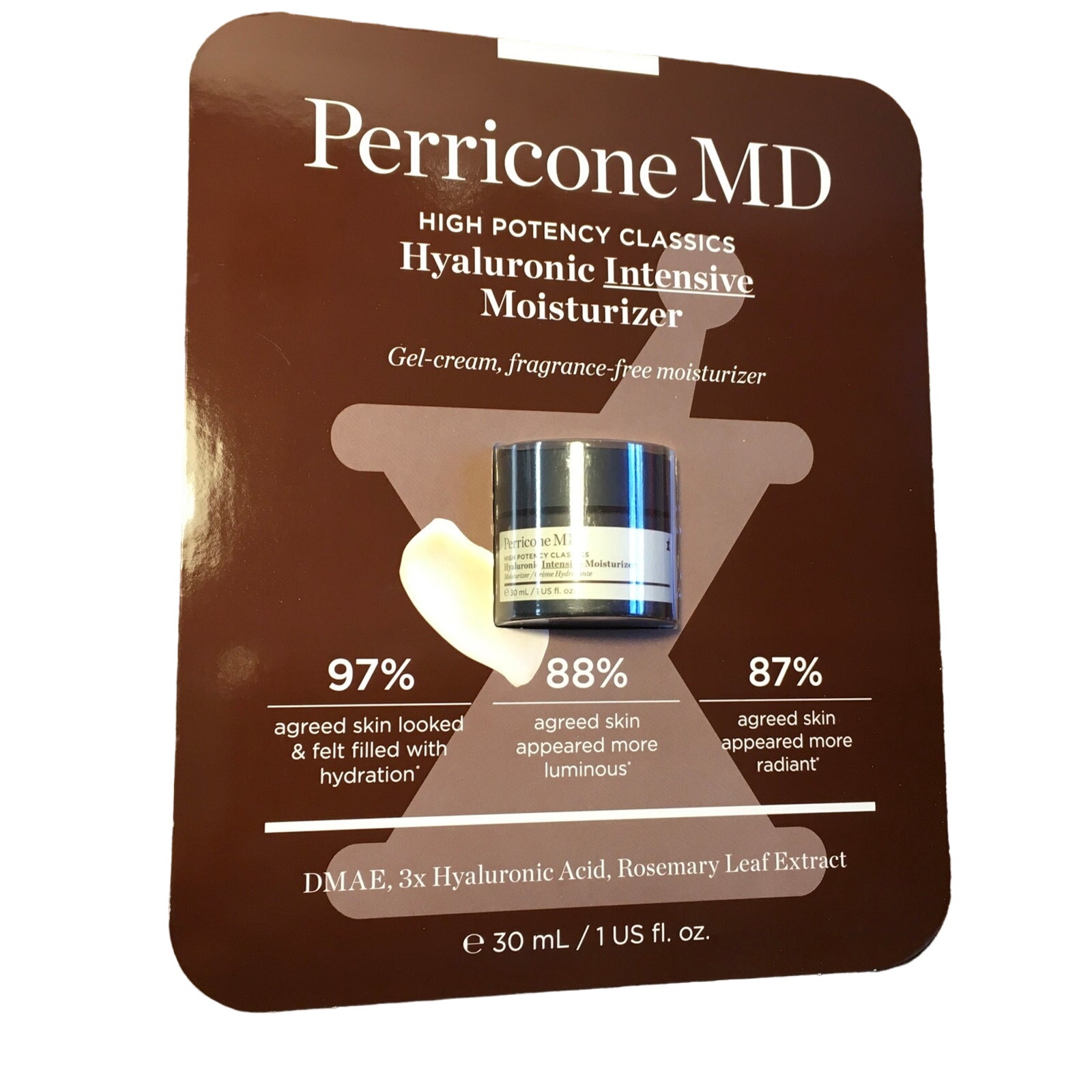 NEW Perricone MD High Potency Classic Hyaluronic Intensive Moisturizer SKin face