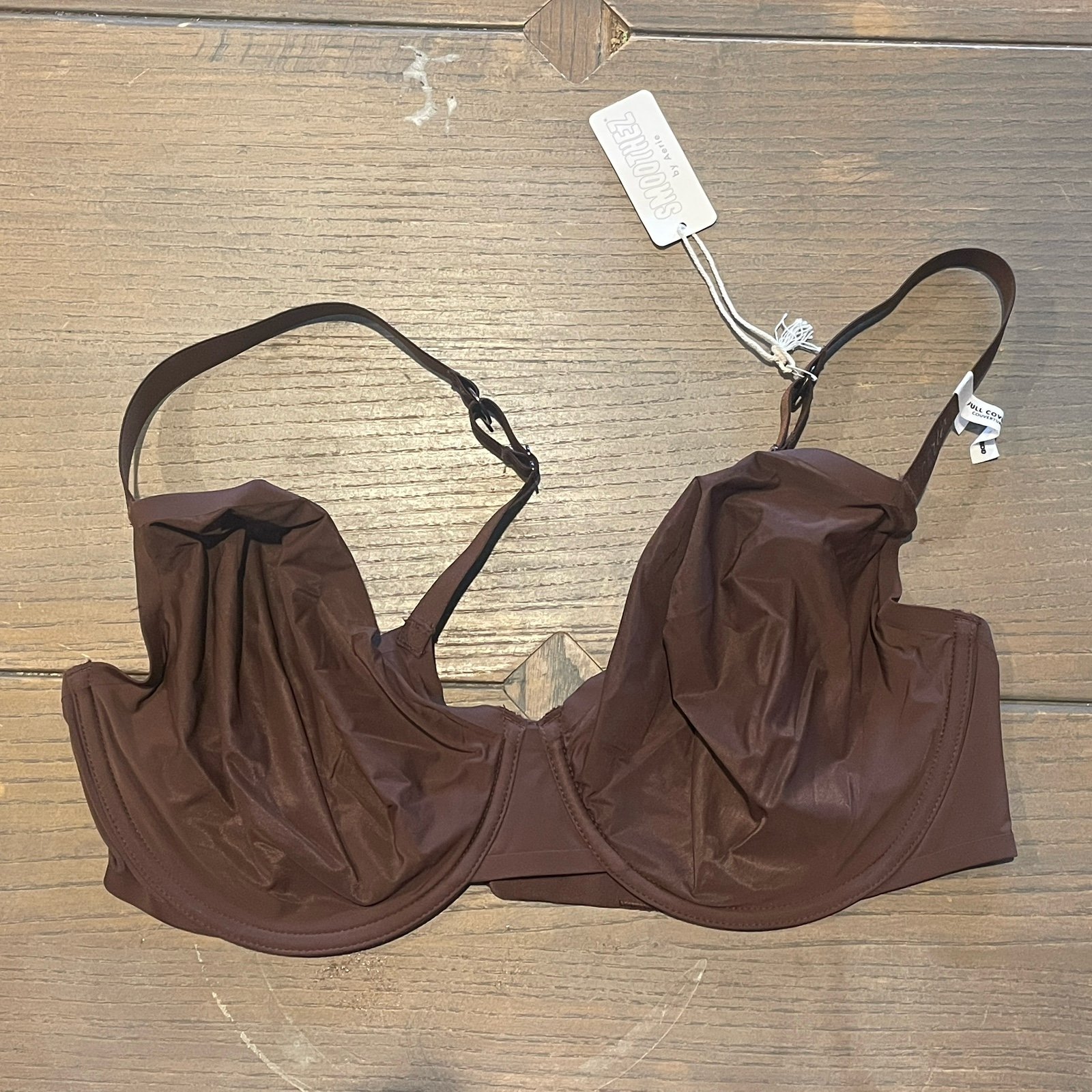 Aerie Smoothez full coverage bra 38DD brown