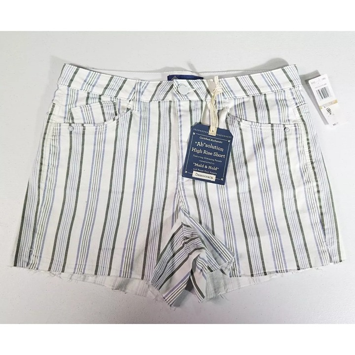 Democracy Ab Solution Raw Hem Shorts Womens Size 12
