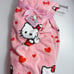 Hello Kitty heart throw