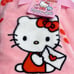 Hello Kitty heart throw