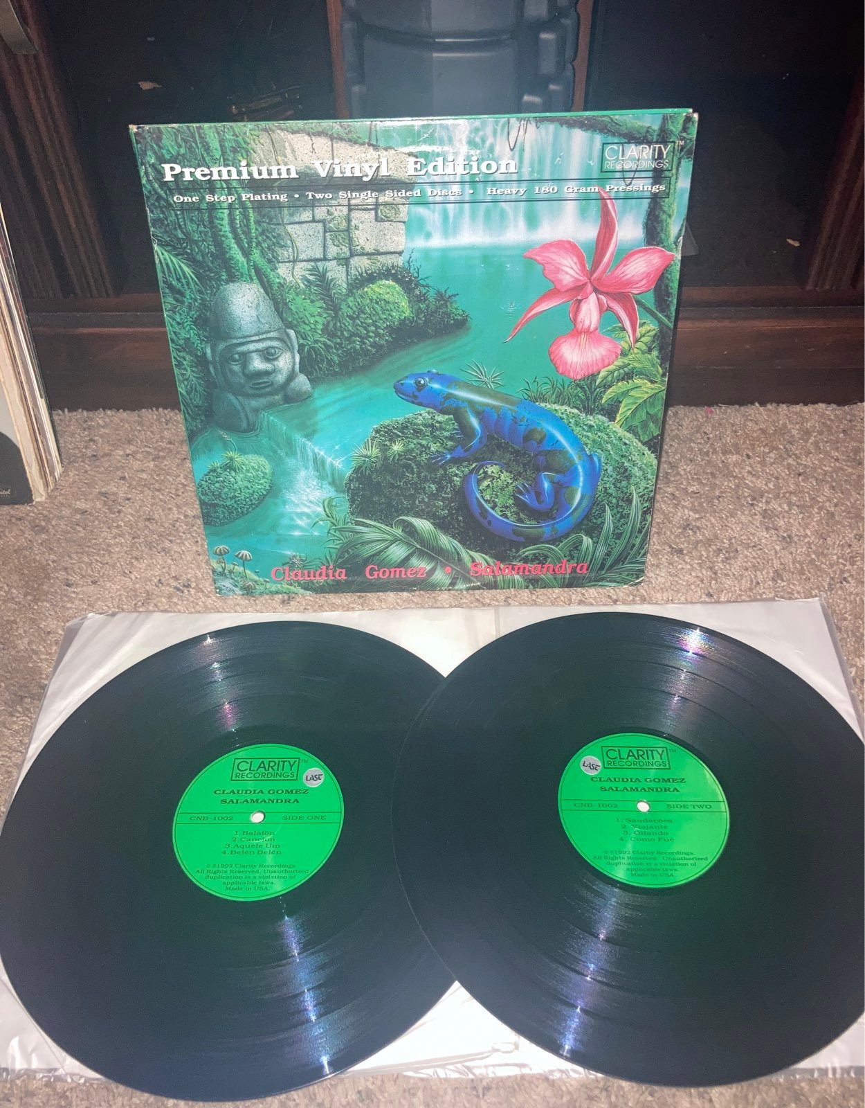 Claudia Gomez - Salamandra premium edition vinyl record LP