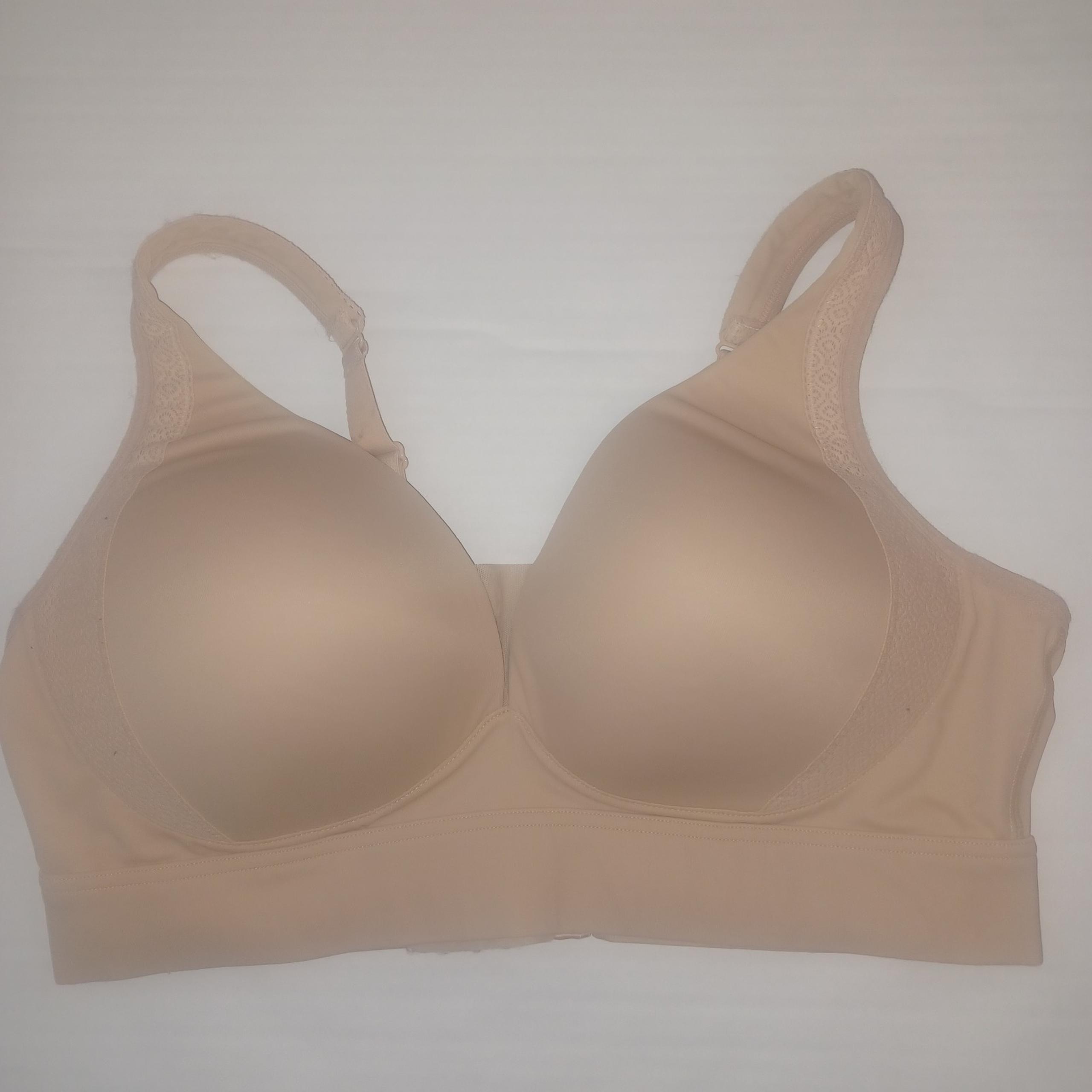LK NEW Jockey Forever fit V-neck molded cup bra sz XL