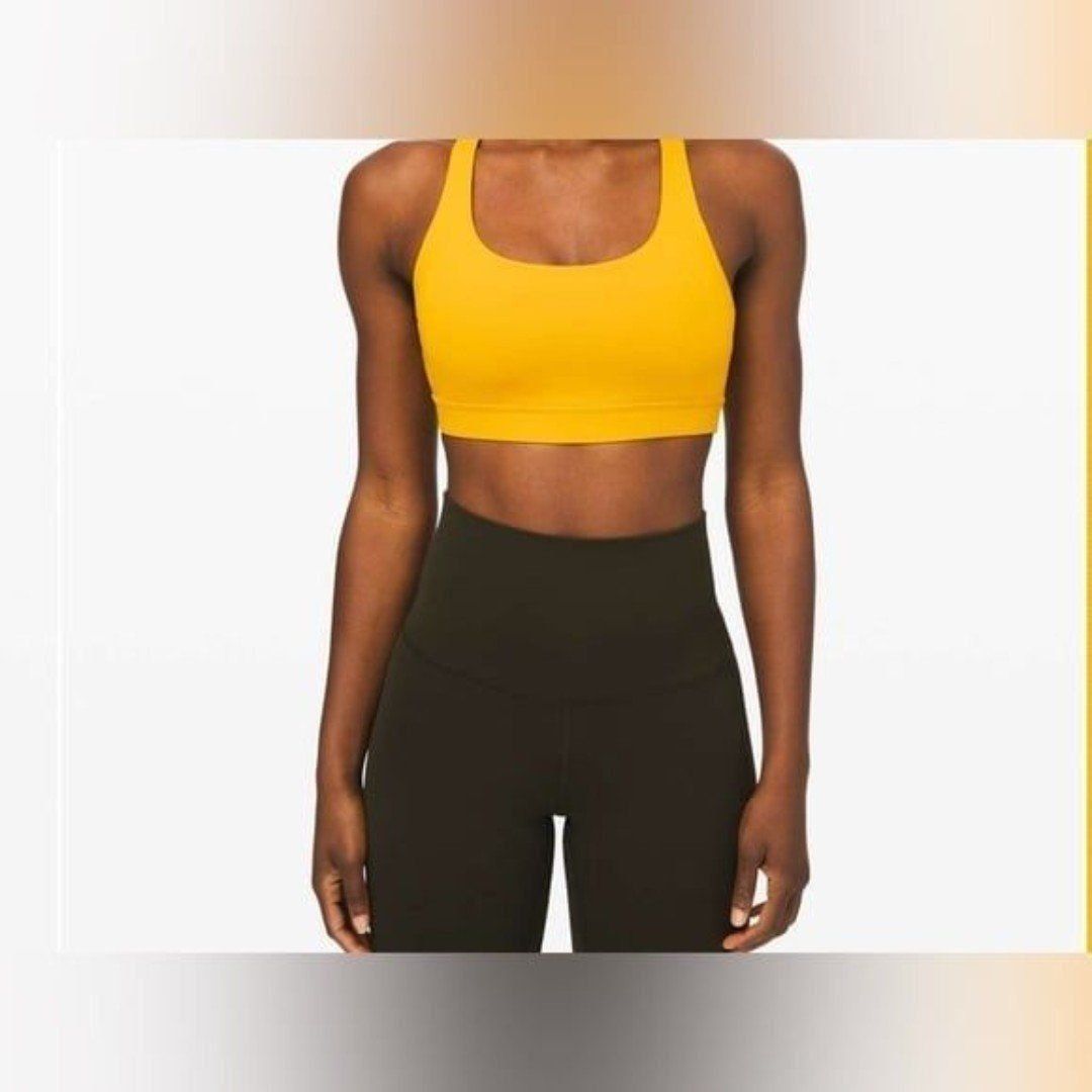 Lululemon Energy Bra Honeycomb