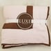 Tiddliwinks Luxe Pink & Brown Quilt / Comforter 36 x 45 NIP