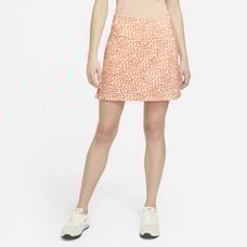 New NWT Nike Size L Dri-FIT UV Victory Women's Printed 18 Golf Skirt Skort