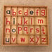 alphabet phonics wood play tray
