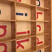 alphabet phonics wood play tray