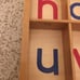 alphabet phonics wood play tray
