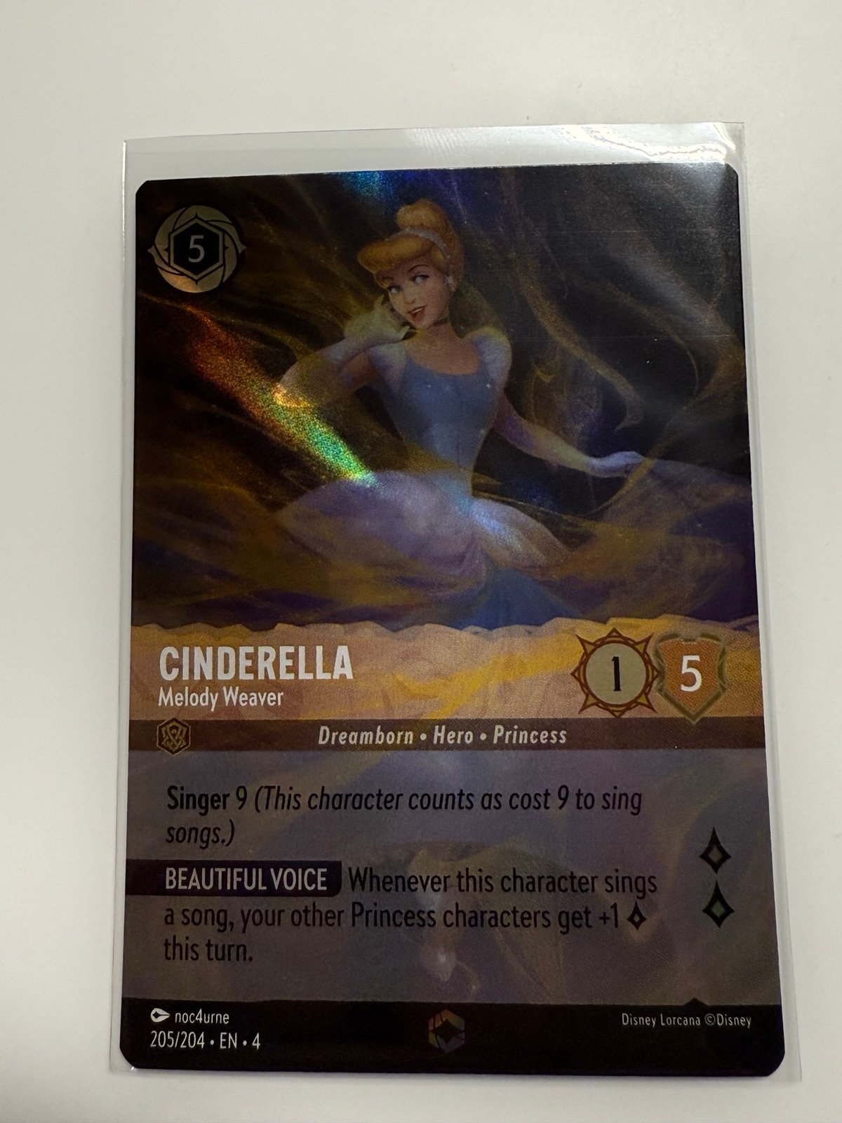 Cinderella - Melody Weaver ENCHANTED Lorcana