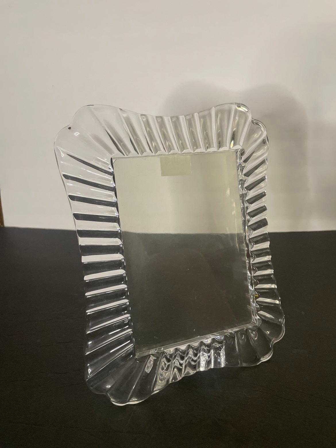 Vintage Marquis by Waterford Easton Crystal Picture Frame 5x7