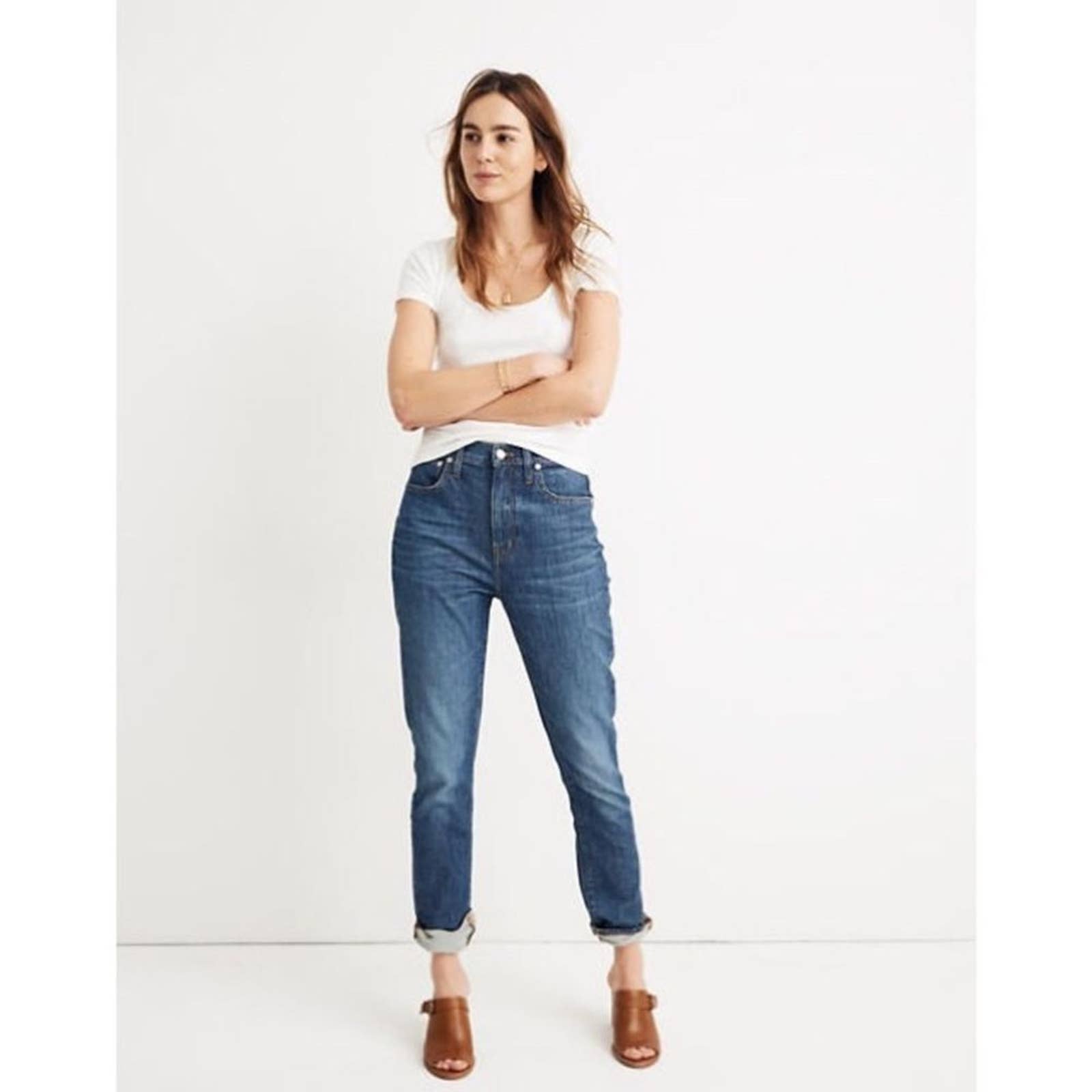 Madewell High-Rise Slim Boyjean Size 24