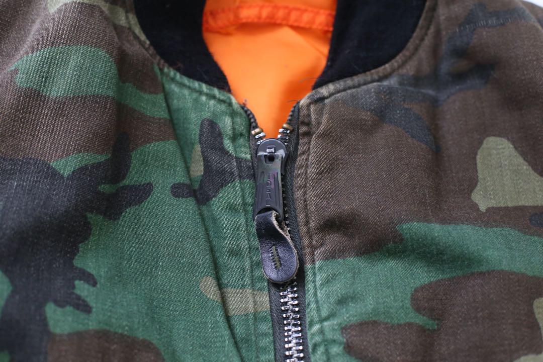 Alpha Industries MA-1 Flight Jacket Woodland Camo