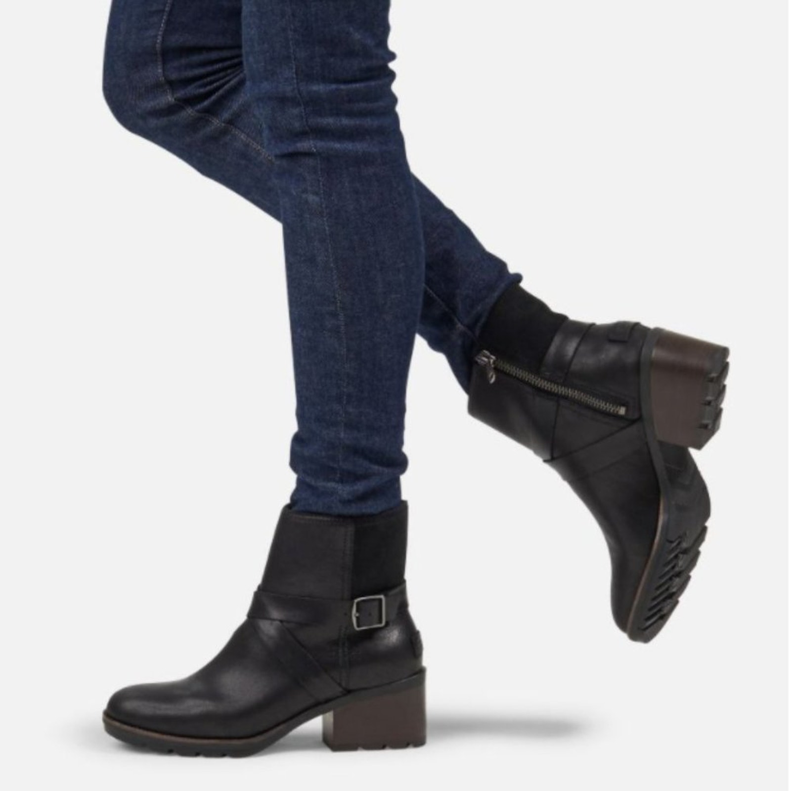 Sorel Cate Ankle Boots Black Waterproof Black NL3709