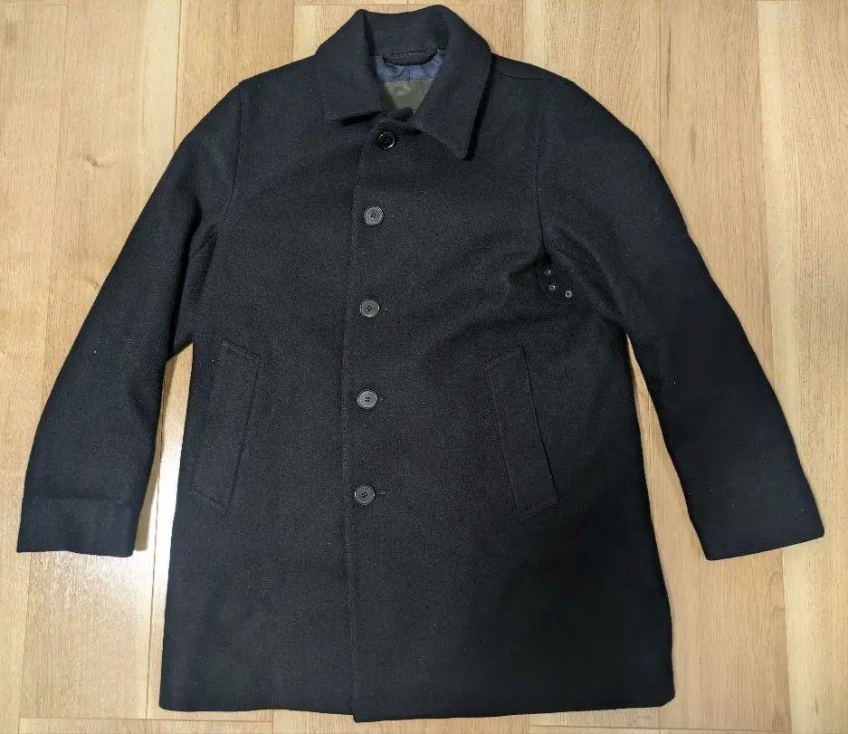 MACKINTOSH LONDON Wool Single Coat Dark Navy