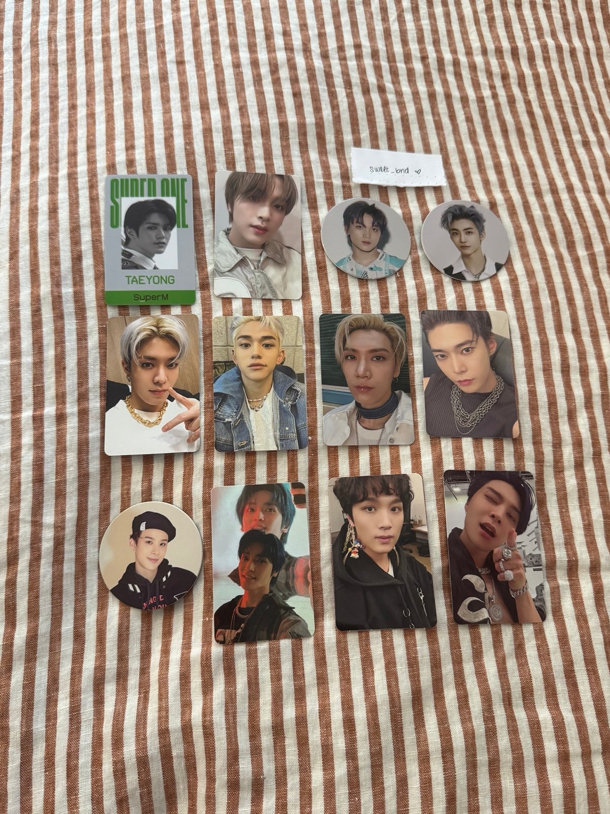 NCT & SUPERM photocards