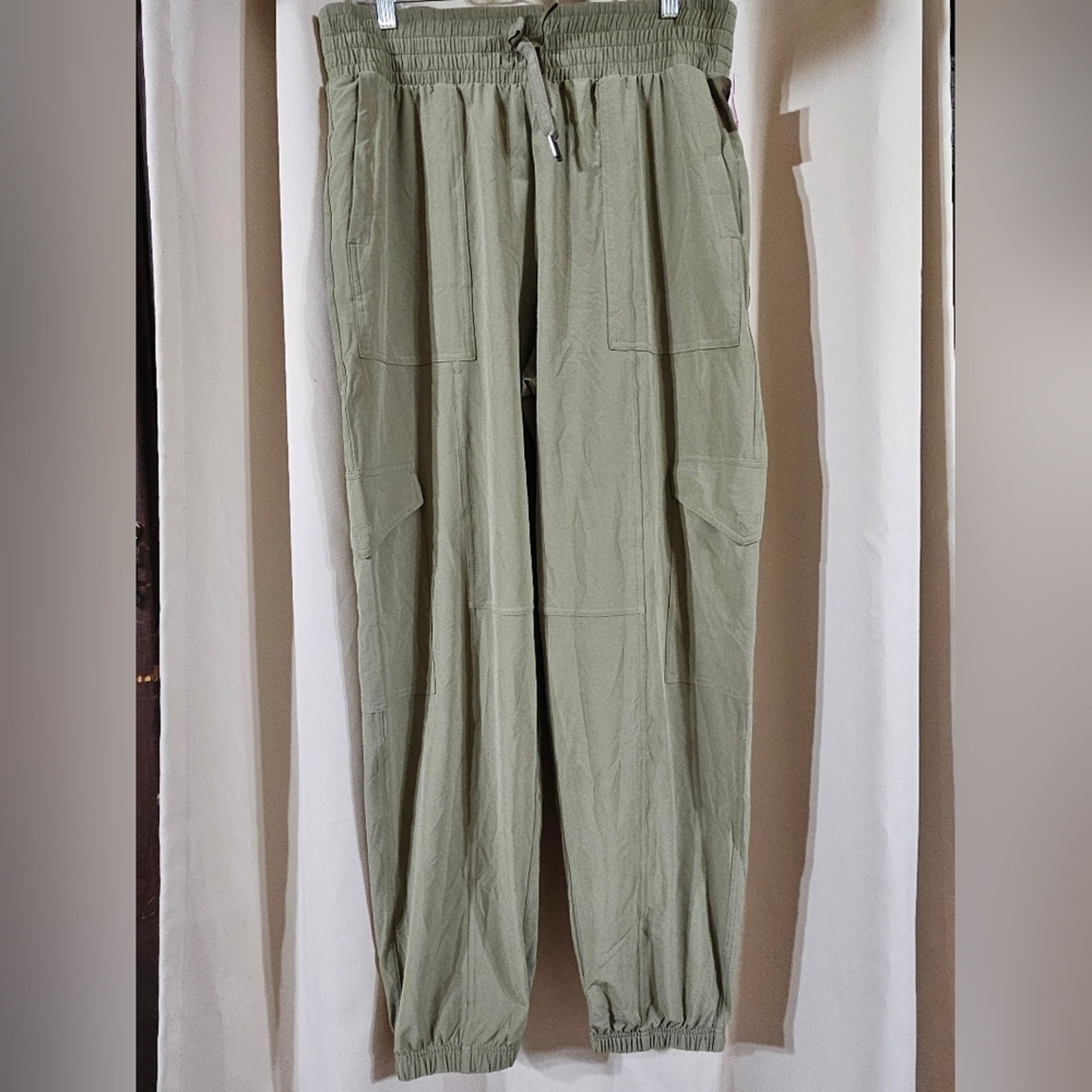 Spanx Out Of Office Cargo Pants Tuscan Olive XL TALL