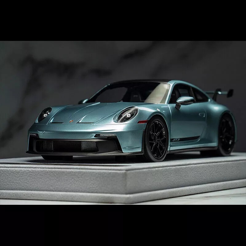Fuelme 1:18 Porsche 911 992 GT3 Diecast Model Car Gemini Blue Limited 15pcs