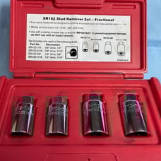 MATCO SR 102 4 piece Stud Remover Fractional Set