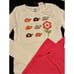 NWT Gymboree Growing Flowers Embroidered Turtle Tee & Twill Fleece Pant LOT 12