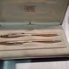 Cross 0.5 or 0.9 mm Pencil &Pen set 1/20 14k Gold Filled USA MADE