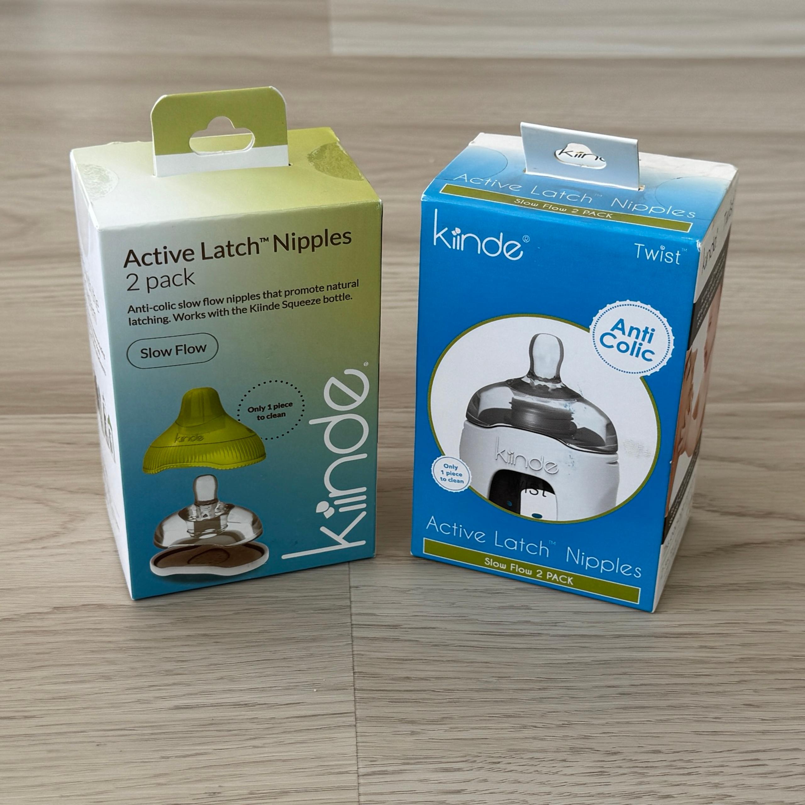 Kiinde Active Latch Nipples