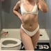 ACACIA WHITE RIBBED BIKINI SET