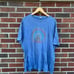 American Eagle Dusty Blue Pink Floyd Distressed Band Tee Short Sleeve Shirt