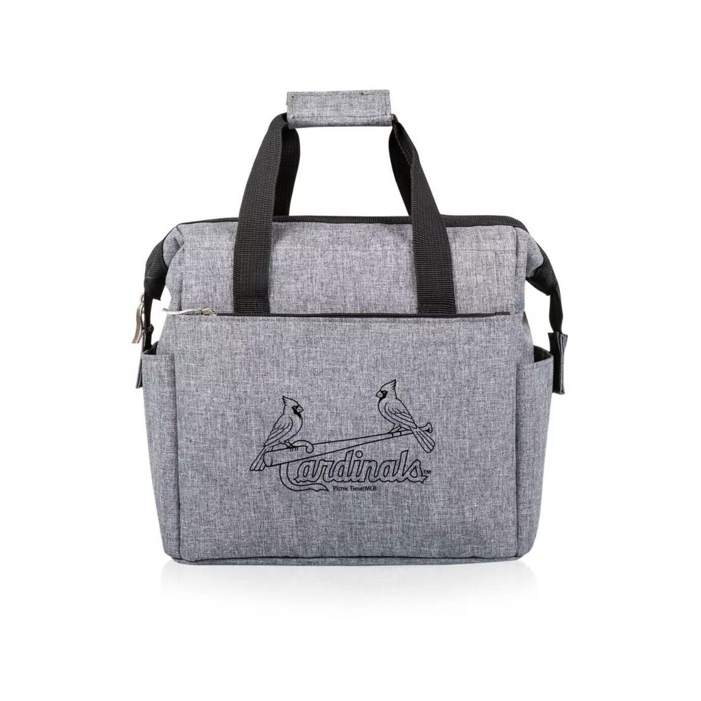 MLB St. Louis Cardinals On The Go Soft Lunch Bag Cooler - Heathered Gray