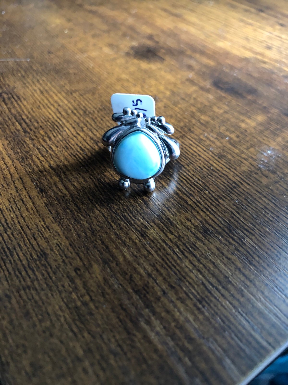 925 Silver Ring with Stone
