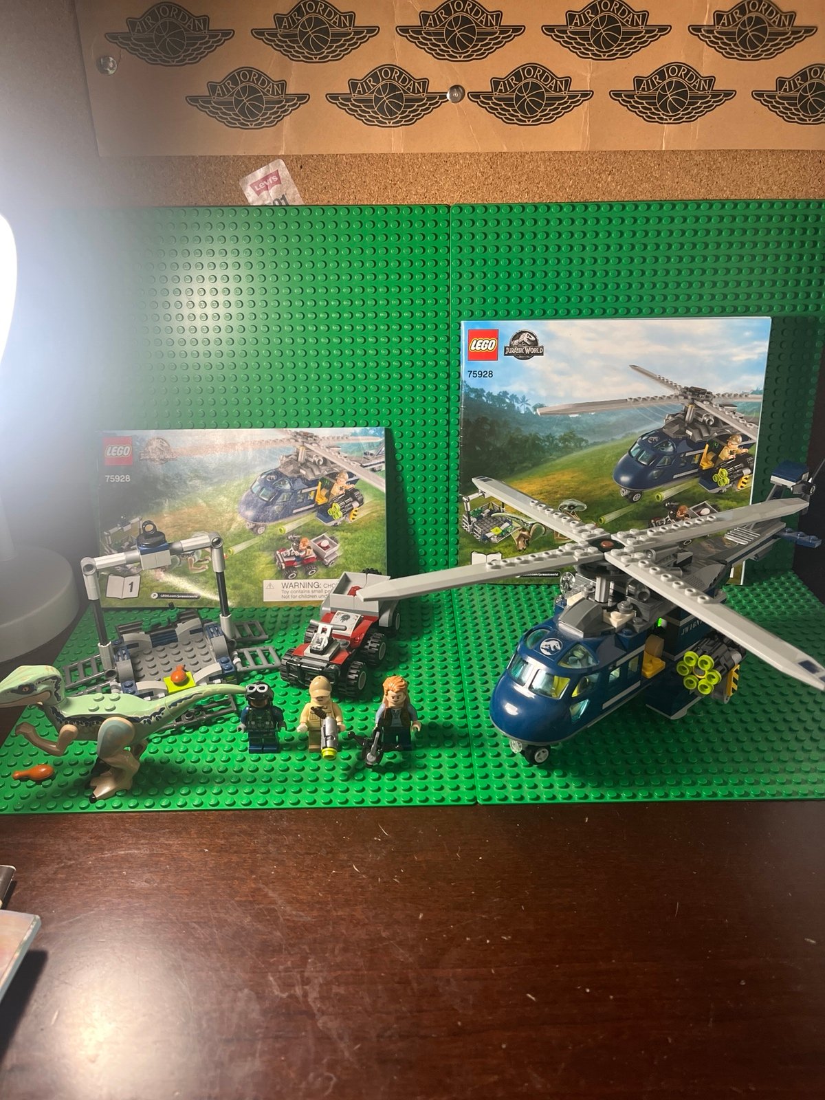 LEGO Jurrasic world 76928 Blue’s helicopter pursuit