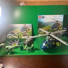 LEGO Jurrasic world 76928 Blue’s helicopter pursuit