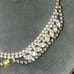 Vintage art deco Crystal and rhinestone choker collar necklace