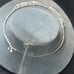 Vintage art deco Crystal and rhinestone choker collar necklace