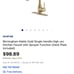 Gold kitchen faucet